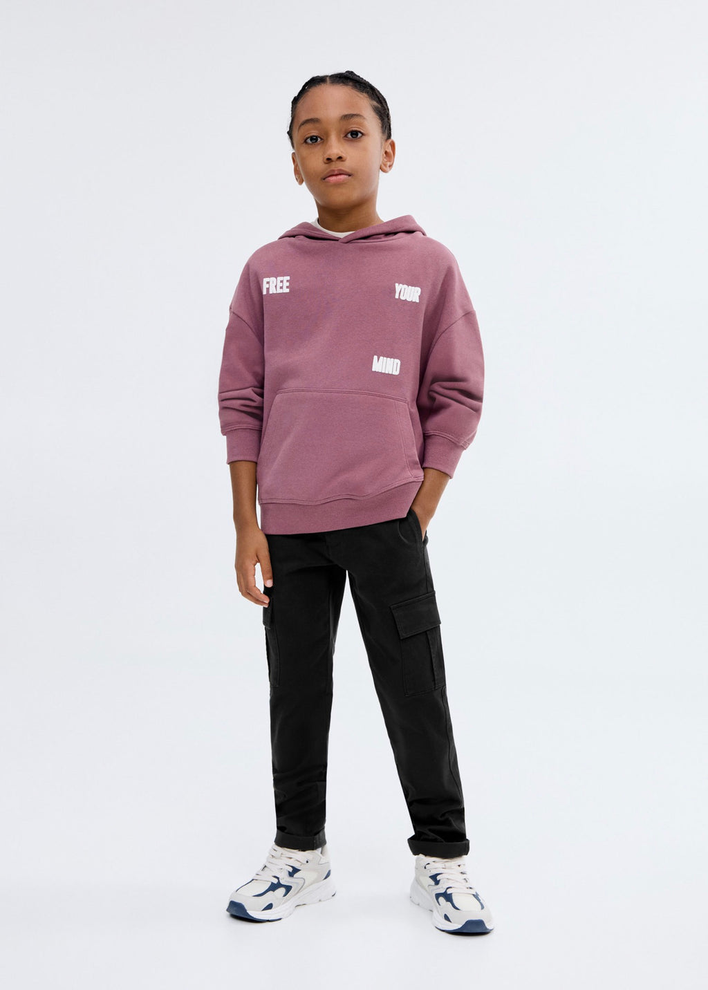 Pantalón Cargo Negro - Niño