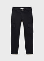 Pantalón Cargo Negro - Niño