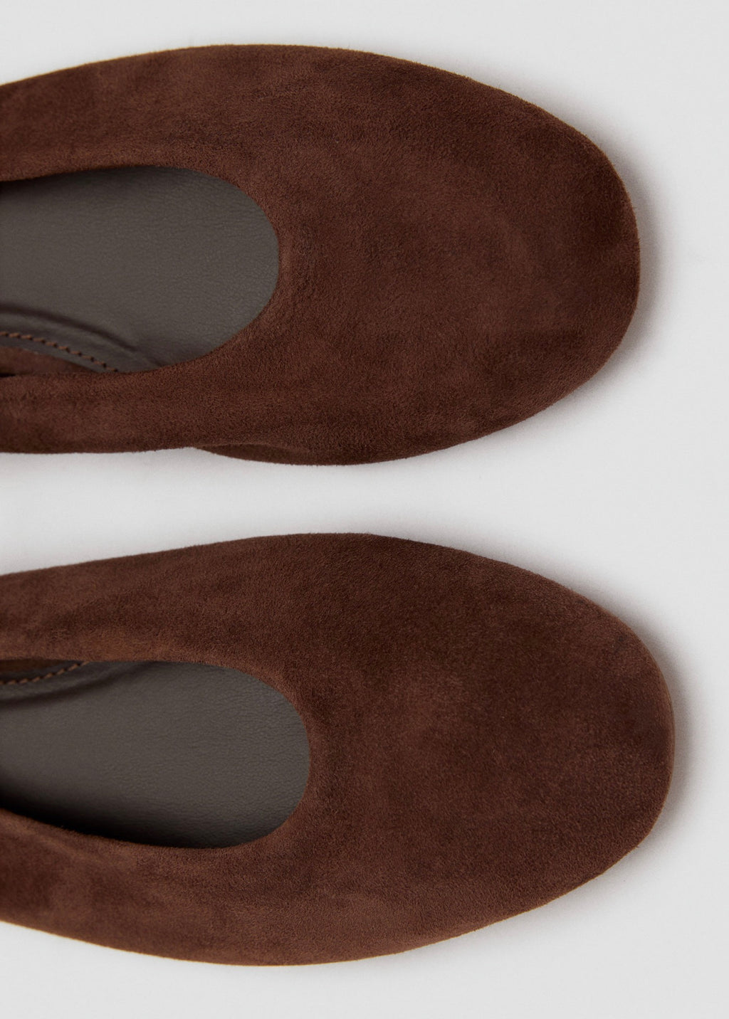 Ballerines Cuir Daim