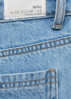Jean Pocket Bleu Moyen - Fille