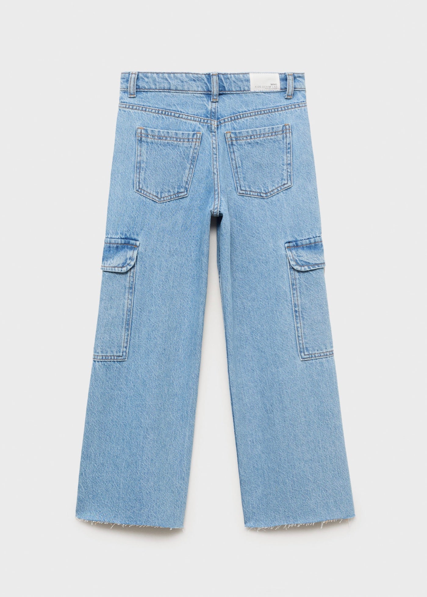 Jean Pocket Bleu Moyen - Fille