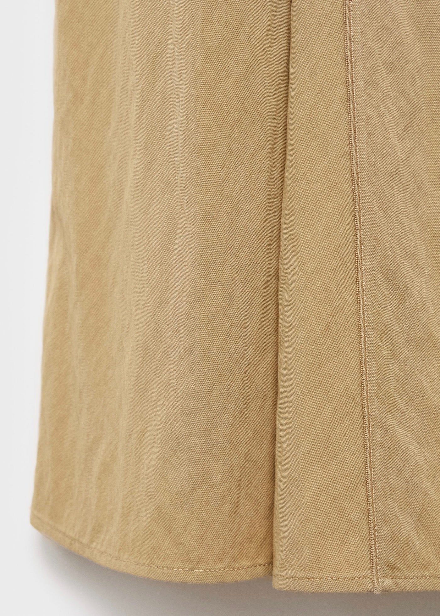 Robe Col V Avec Coutures
