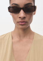Robe Col V Avec Coutures