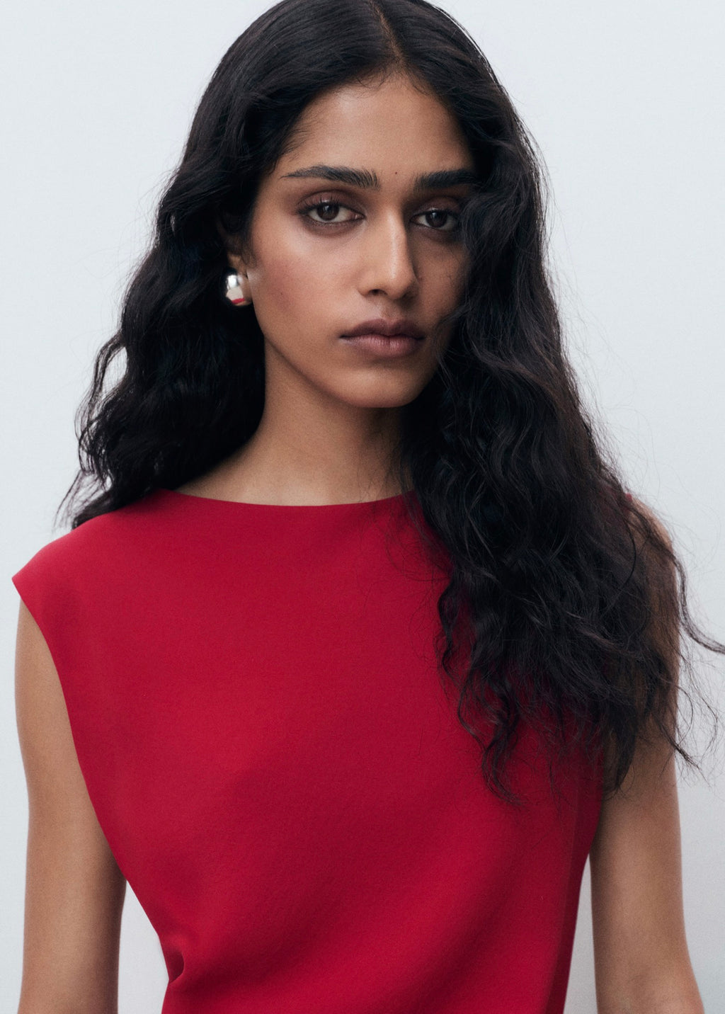 Robe Midi Froncée