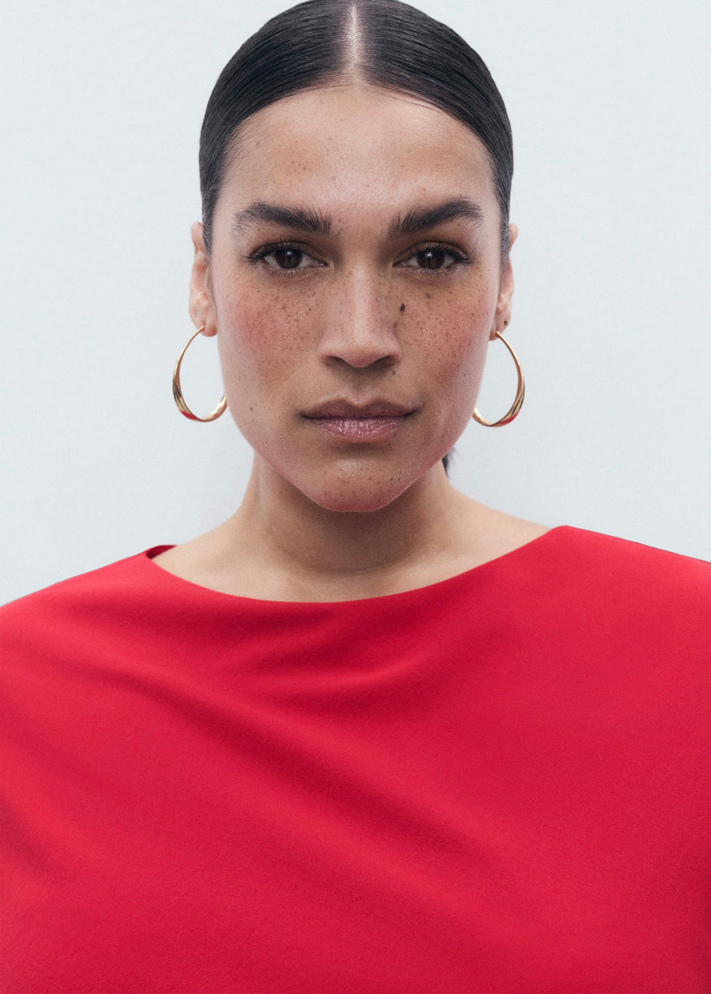 Robe Midi Froncée