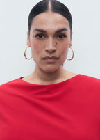 Robe Midi Froncée