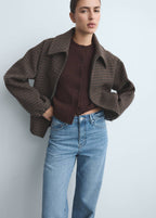 Jeans dritti a vita alta