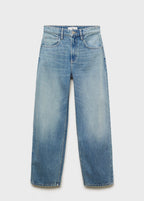 Jean Barrel Taille Haute