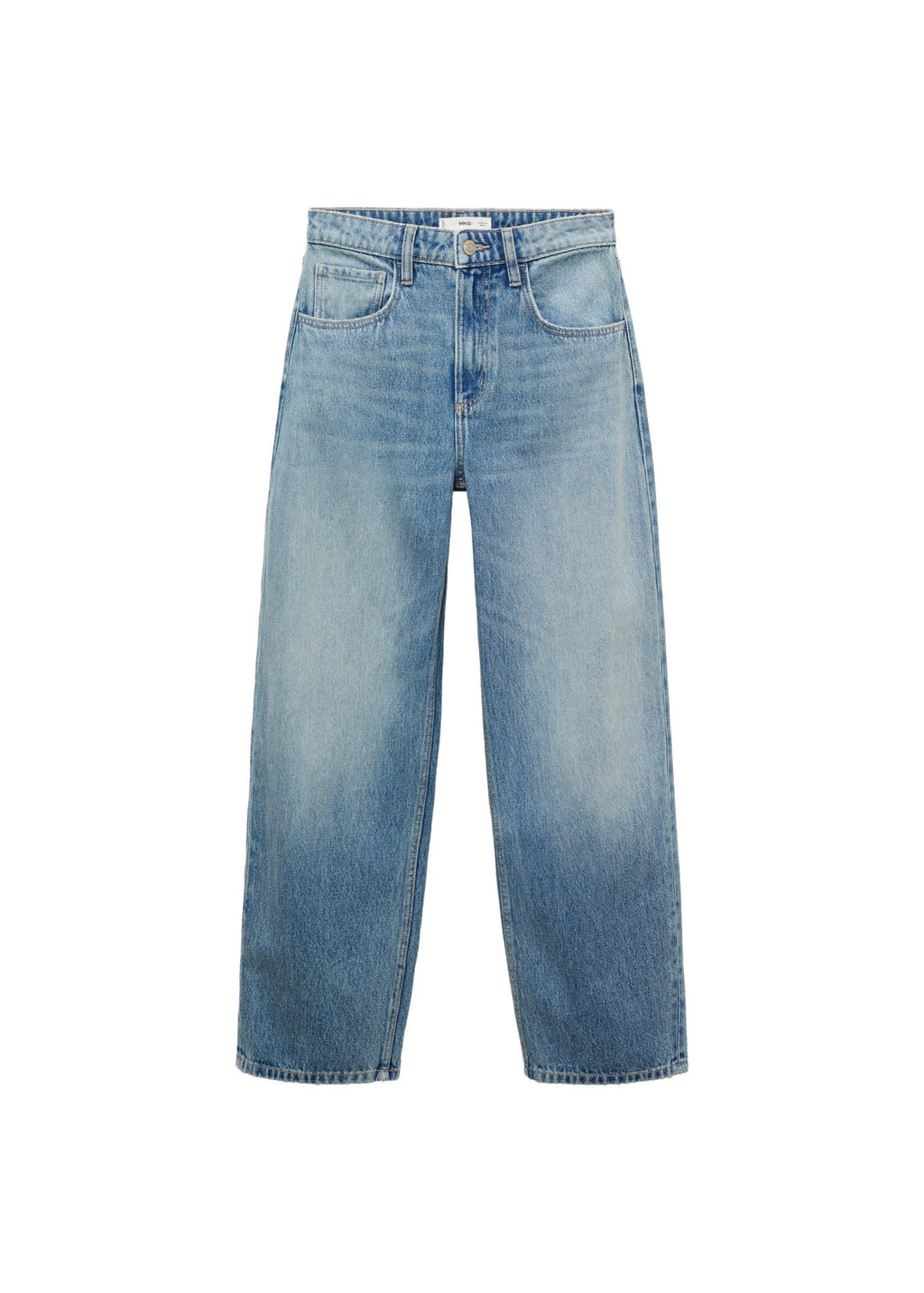 Jean Barrel Taille Haute