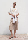 T-Shirt Imprimé Manches Courtes