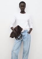 Jean Large À Revers