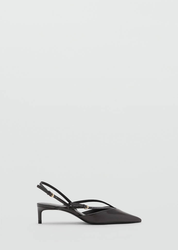 Chaussures Talon Kitten À Brides