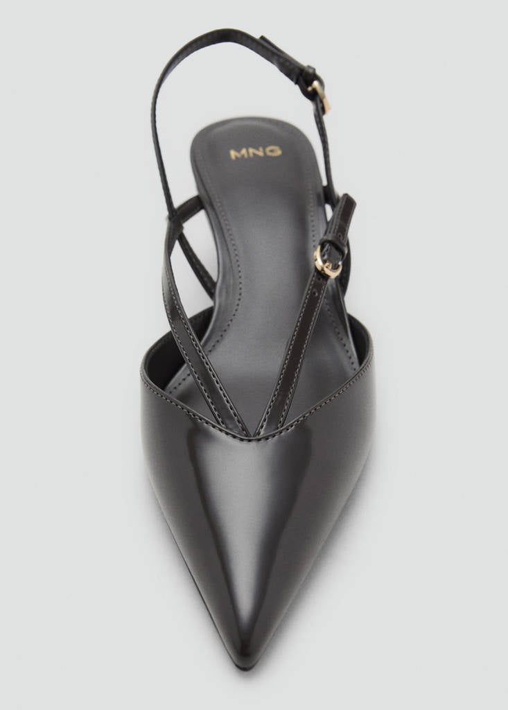 Chaussures Talon Kitten À Brides