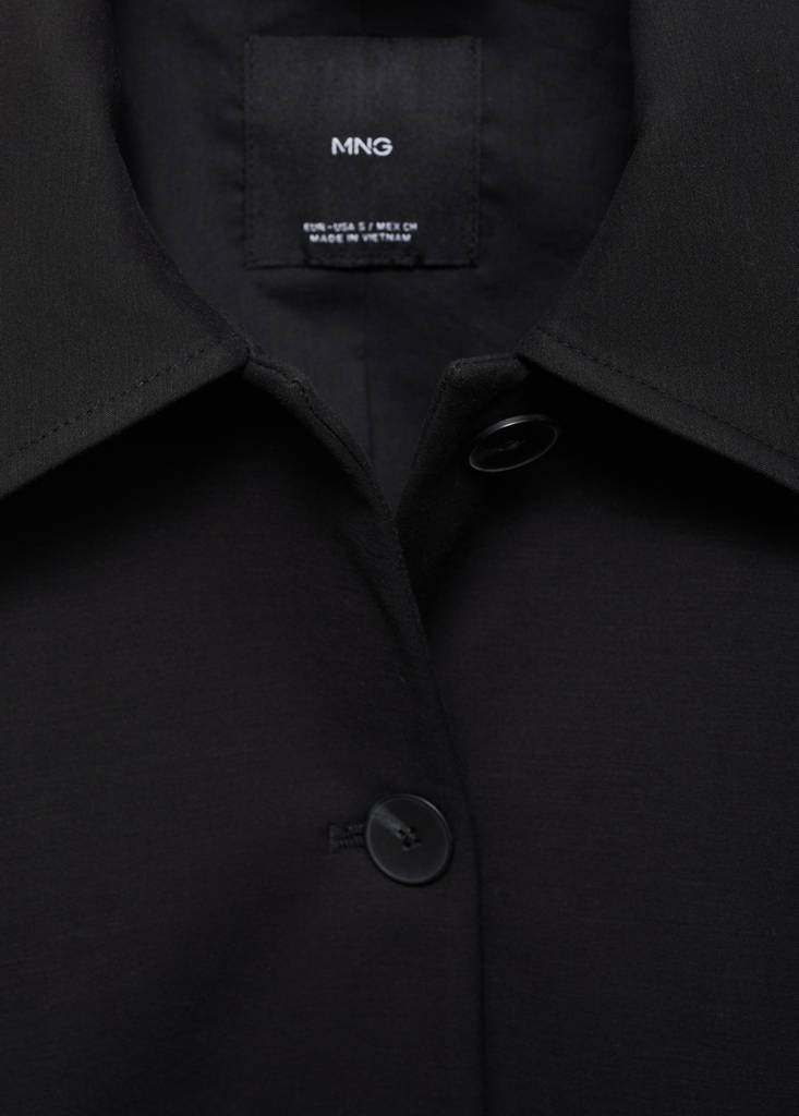 Veste Crop Poches