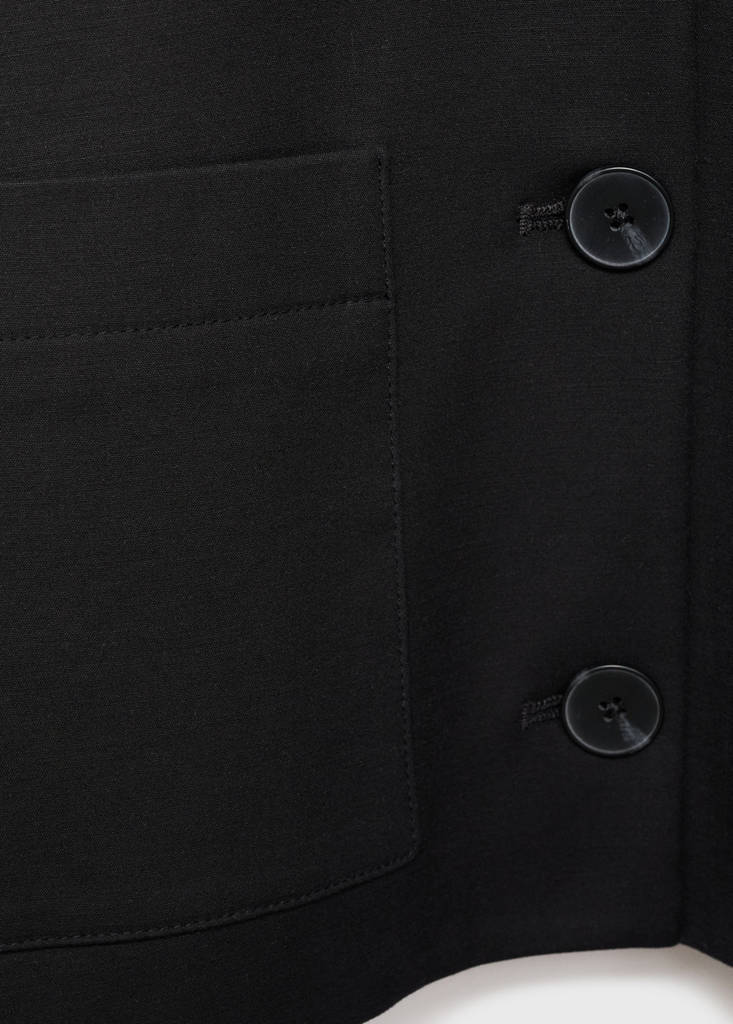 Veste Crop Poches