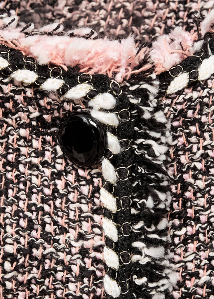 Veste En Tweed À Poches