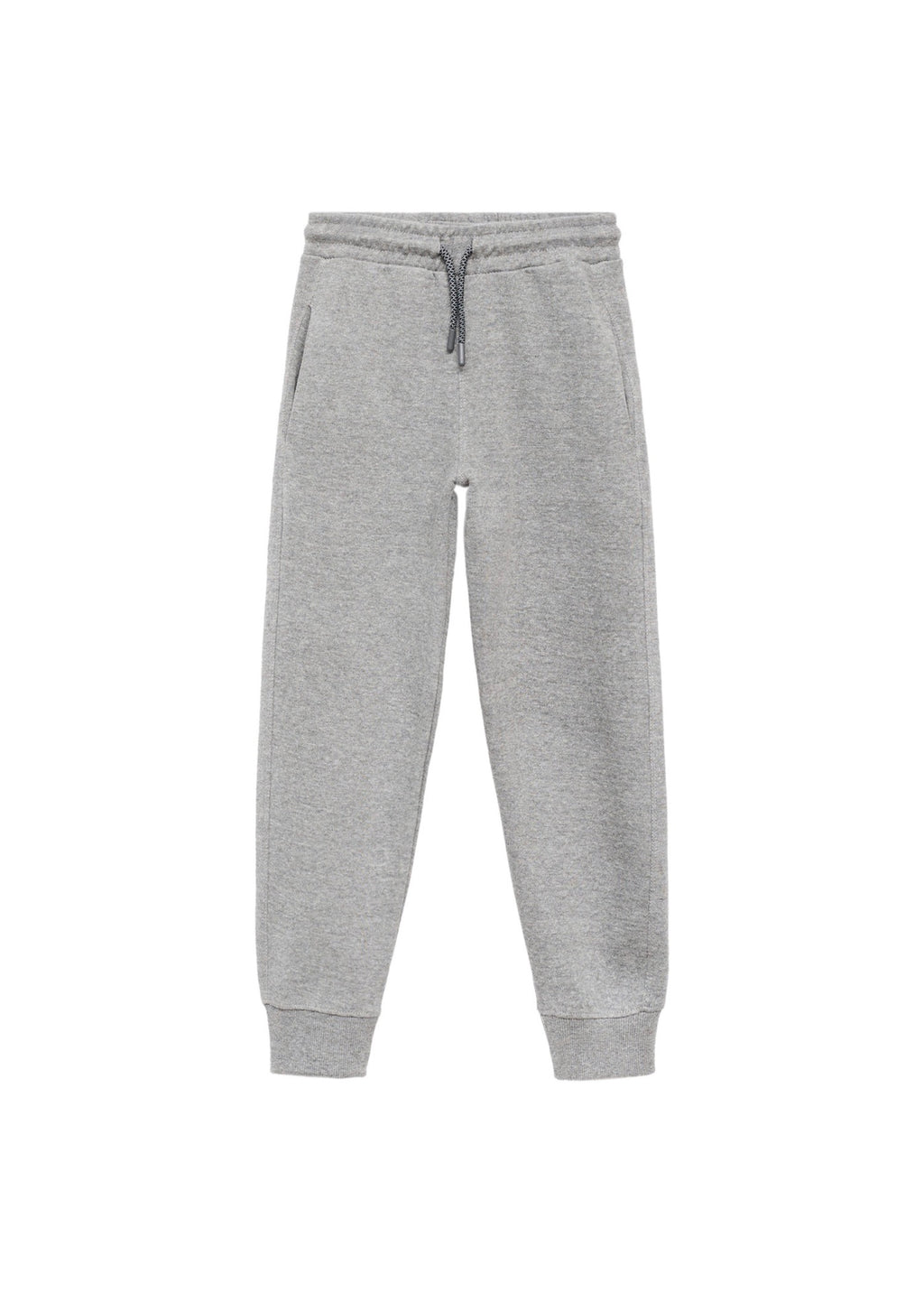 Pantalón Pique Gris Medio Jaspeado - Niño