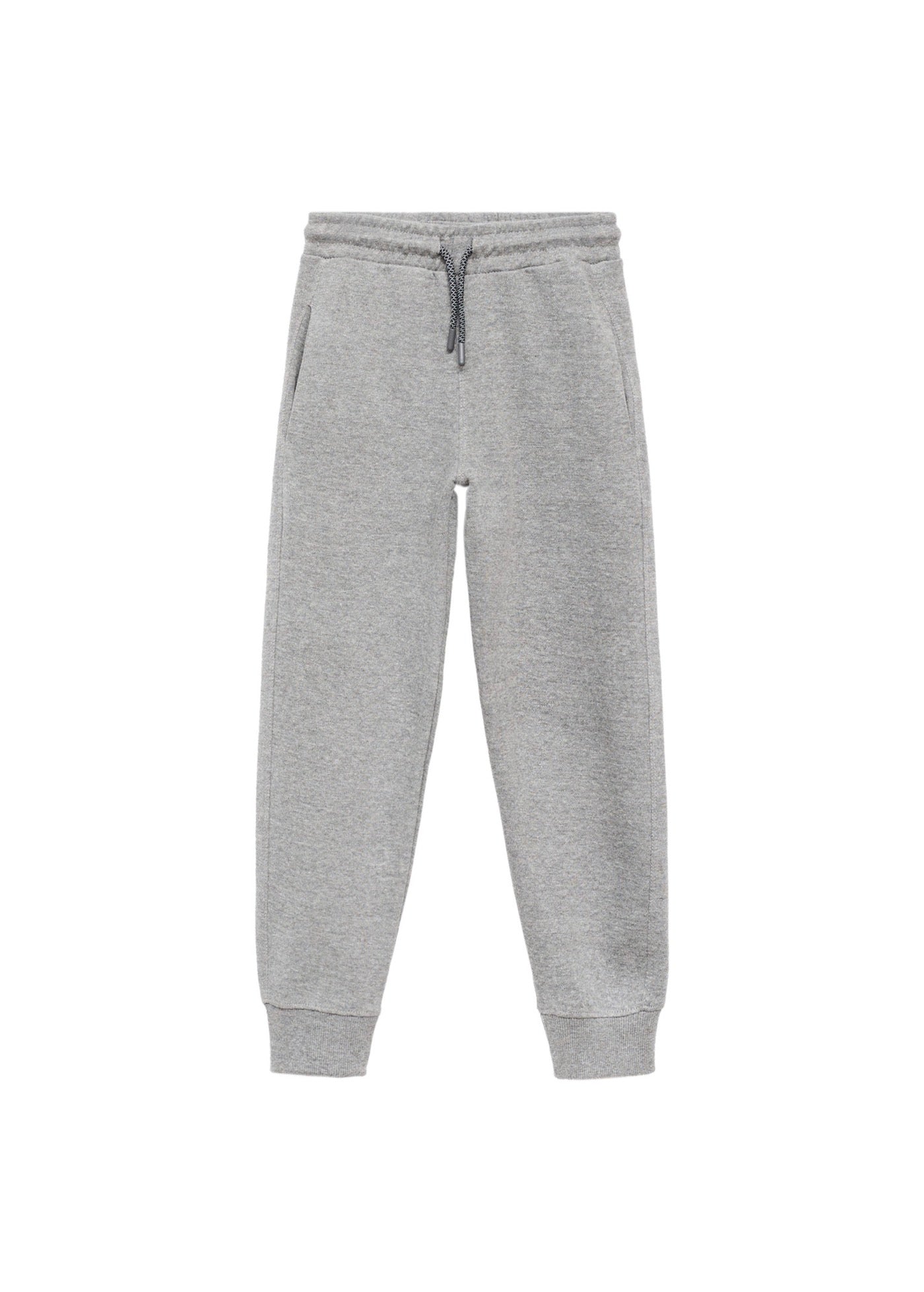 Pantalón Pique Gris Medio Jaspeado - Niño