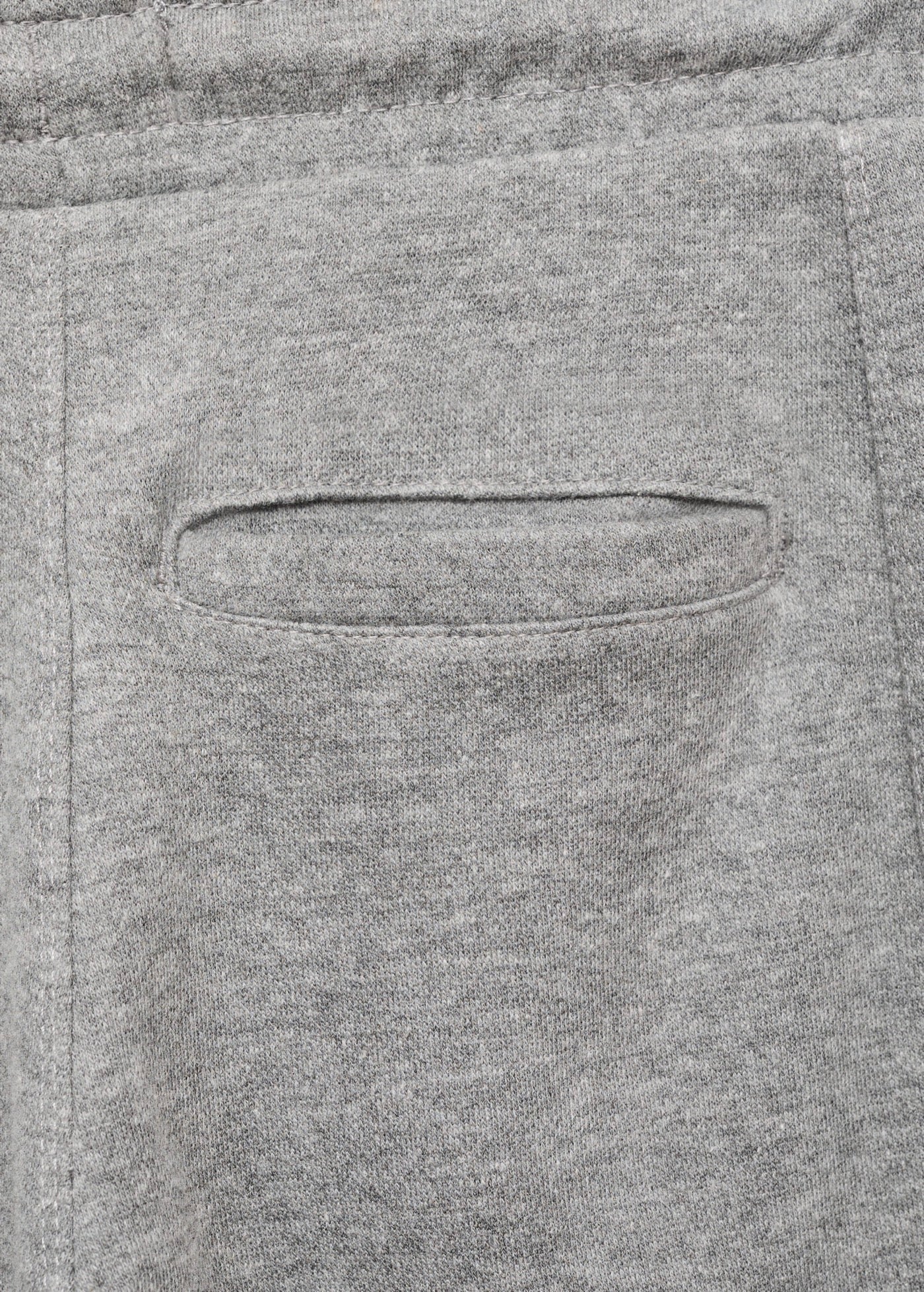 Pantalón Pique Gris Medio Jaspeado - Niño