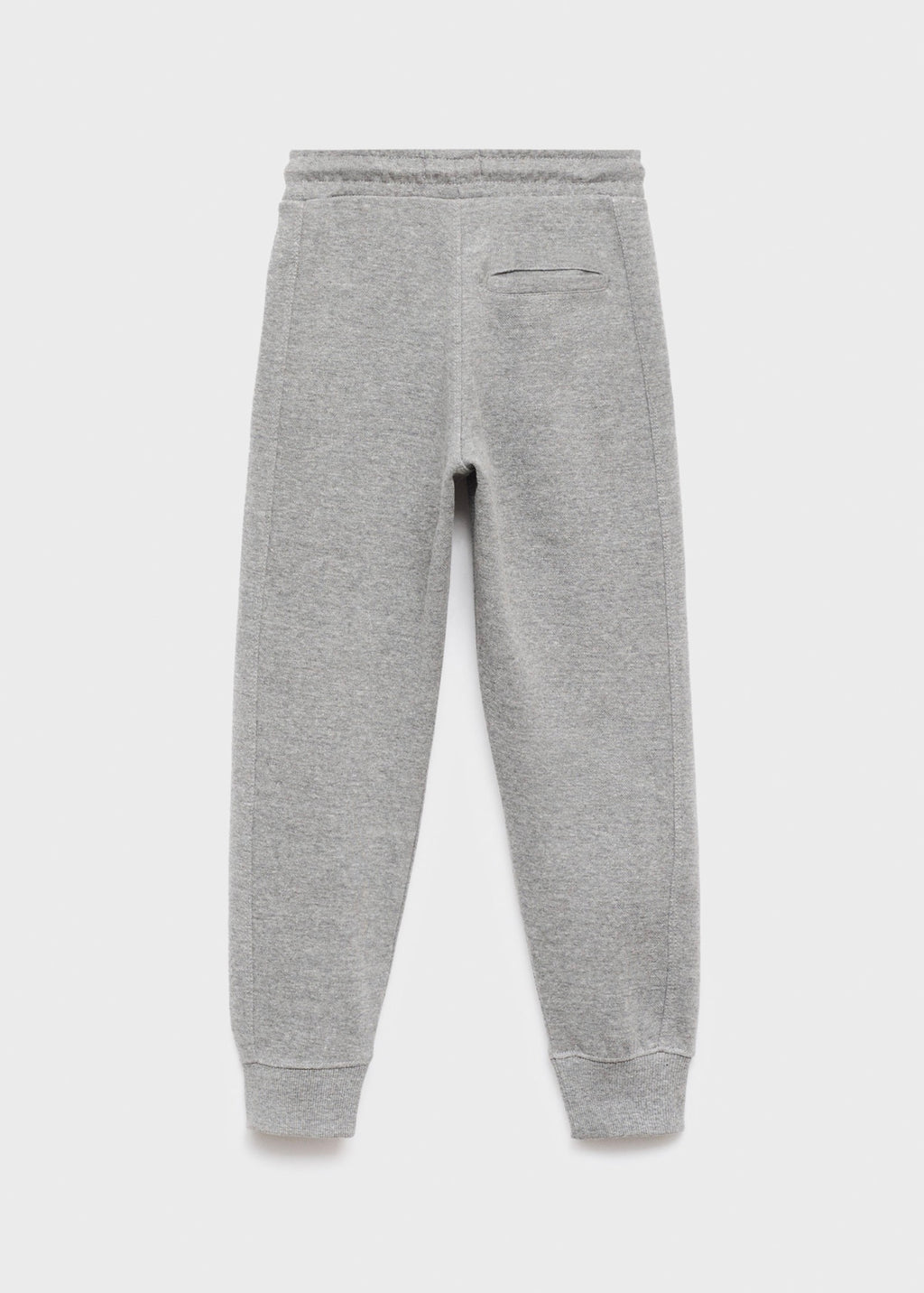 Pantalón Pique Gris Medio Jaspeado - Niño