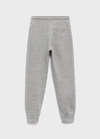 Pantalón Pique Gris Medio Jaspeado - Niño