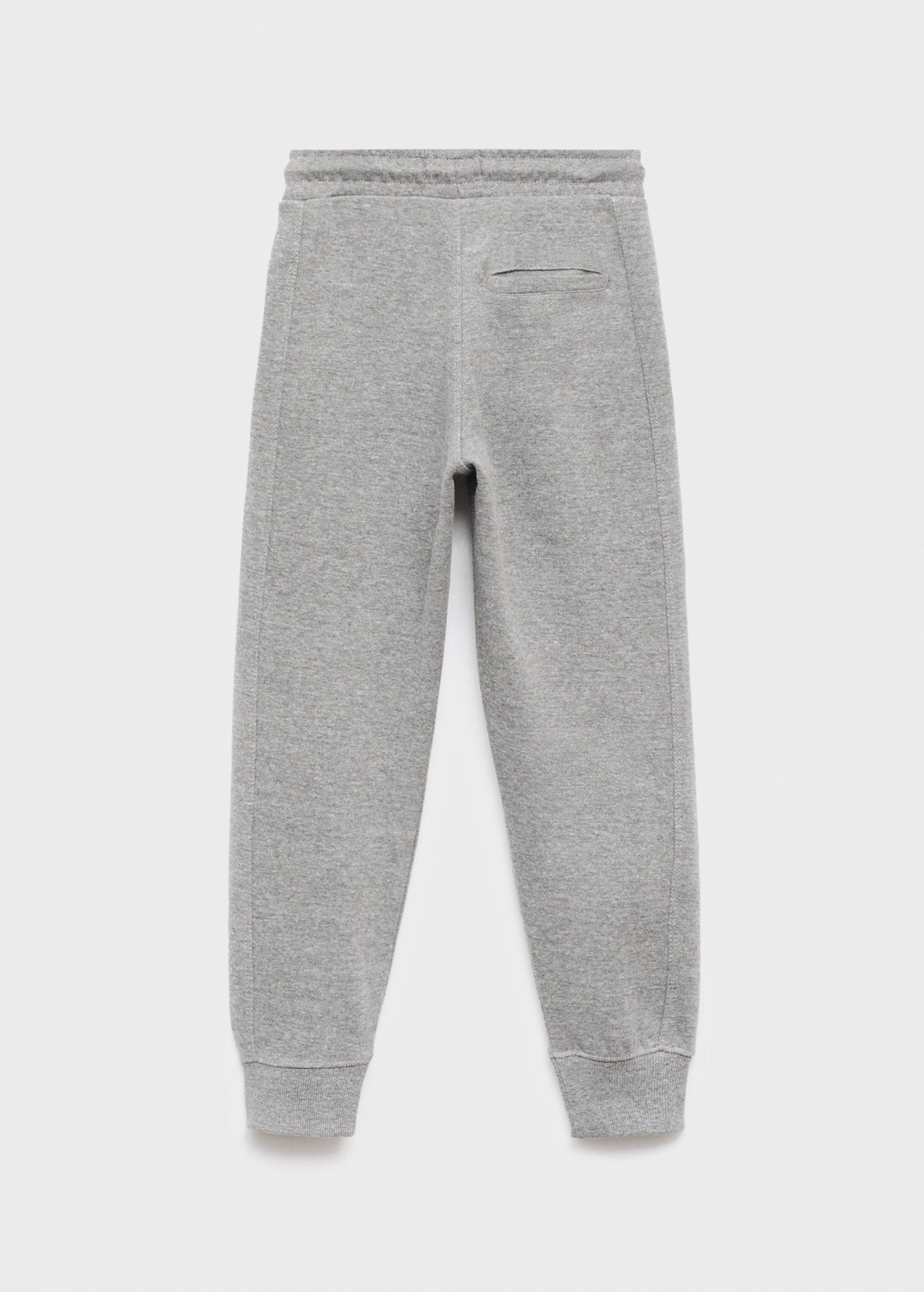 Pantalón Pique Gris Medio Jaspeado - Niño