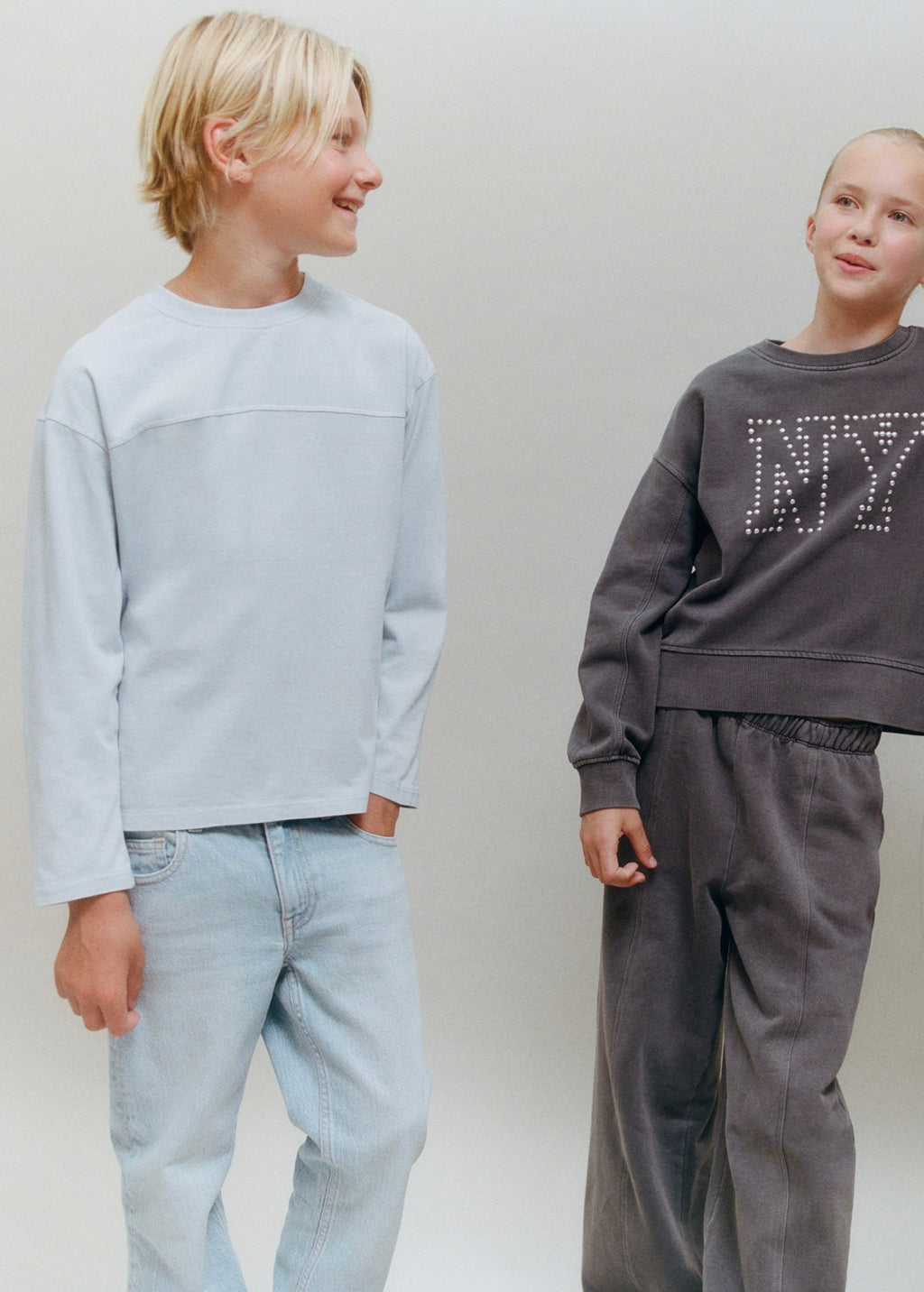 Camiseta Norm Azul Cielo - Niño