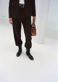 Bottines Cuir Lacets