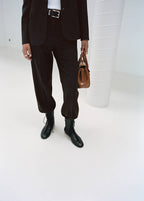 Bottines Cuir Lacets