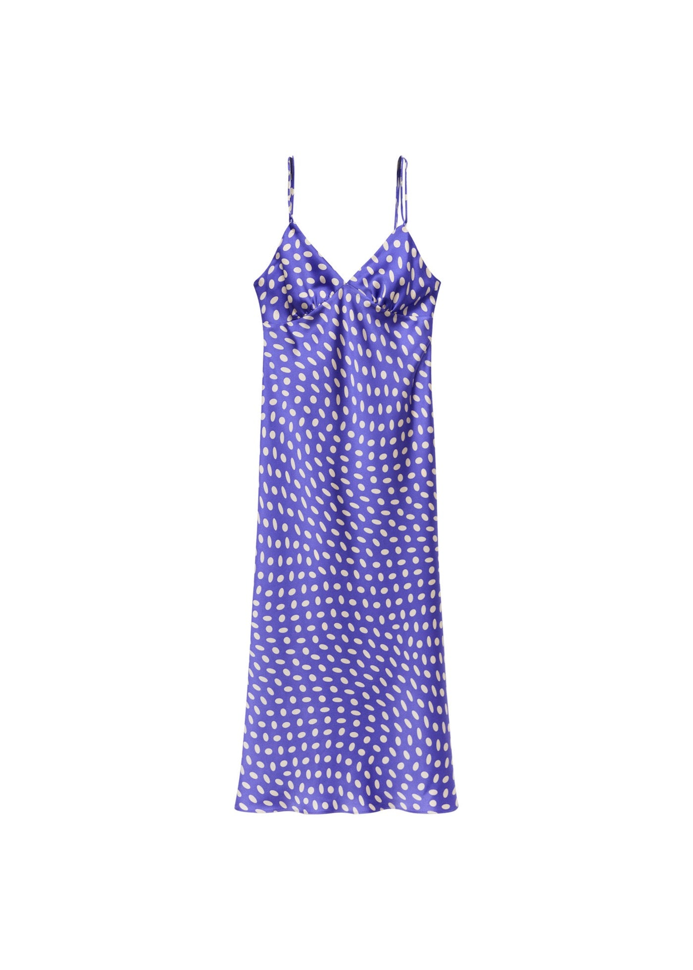 Robe Satinée Pois