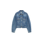 Veste Jean Cintrée À Poches