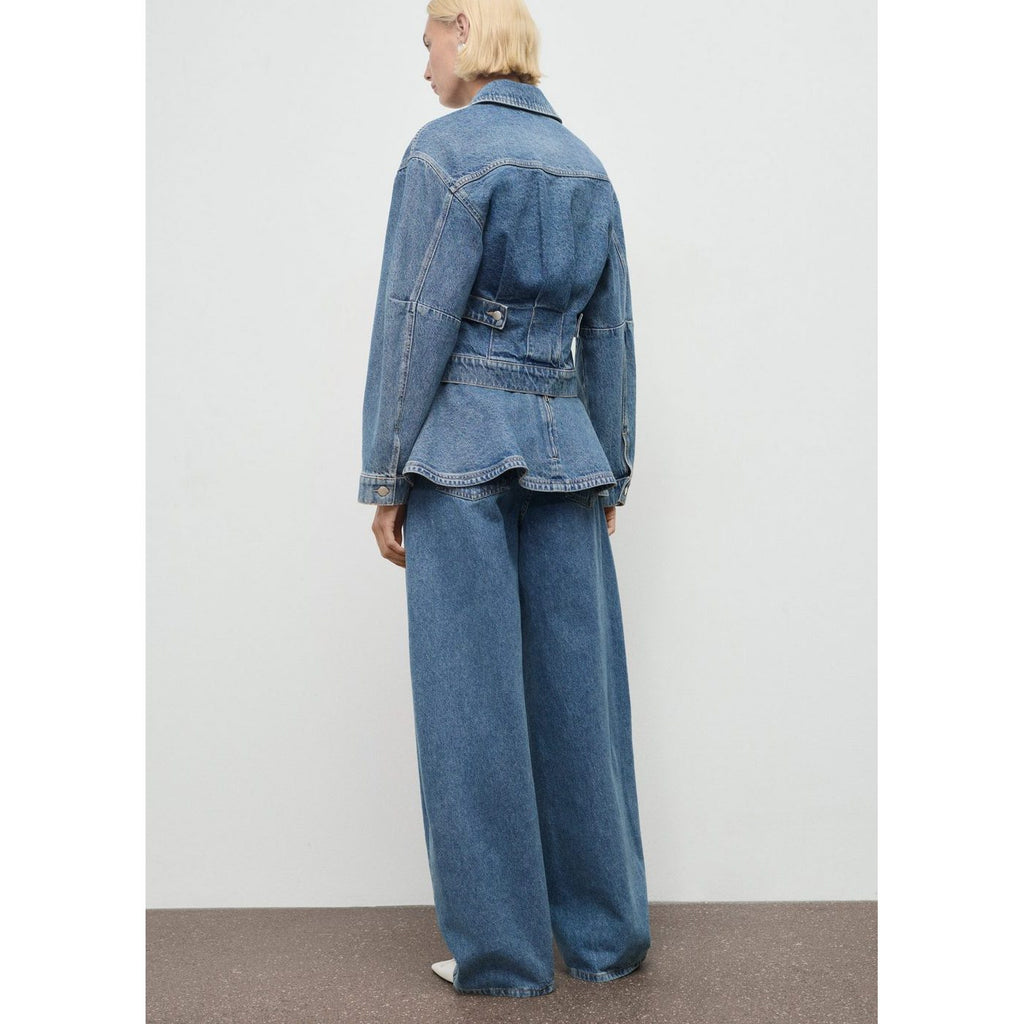 Veste Jean Cintrée À Poches