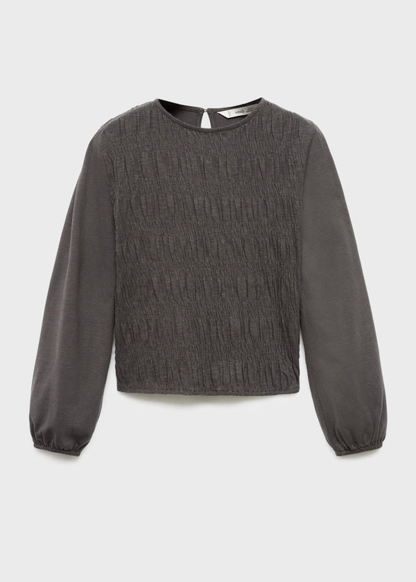 Camiseta Bumble Gris Antracita - Niña