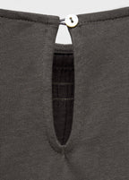 T-Shirt Bumble Gris Anthracite - Fille