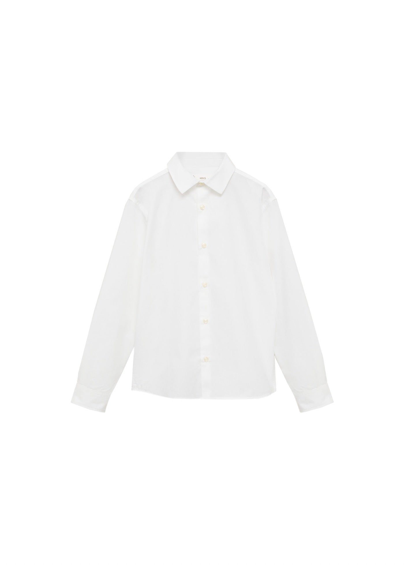 Camisa Popelin Blanco - Niño