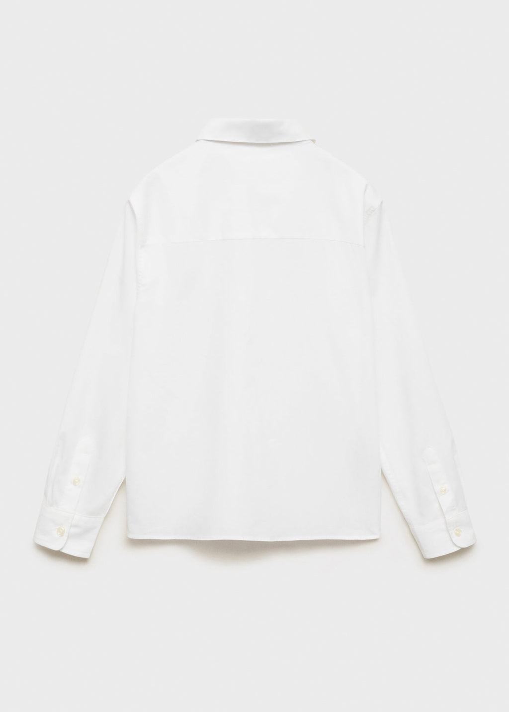 Camisa Popelin Blanco - Niño