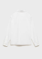 Camisa Popelin Blanco - Niño