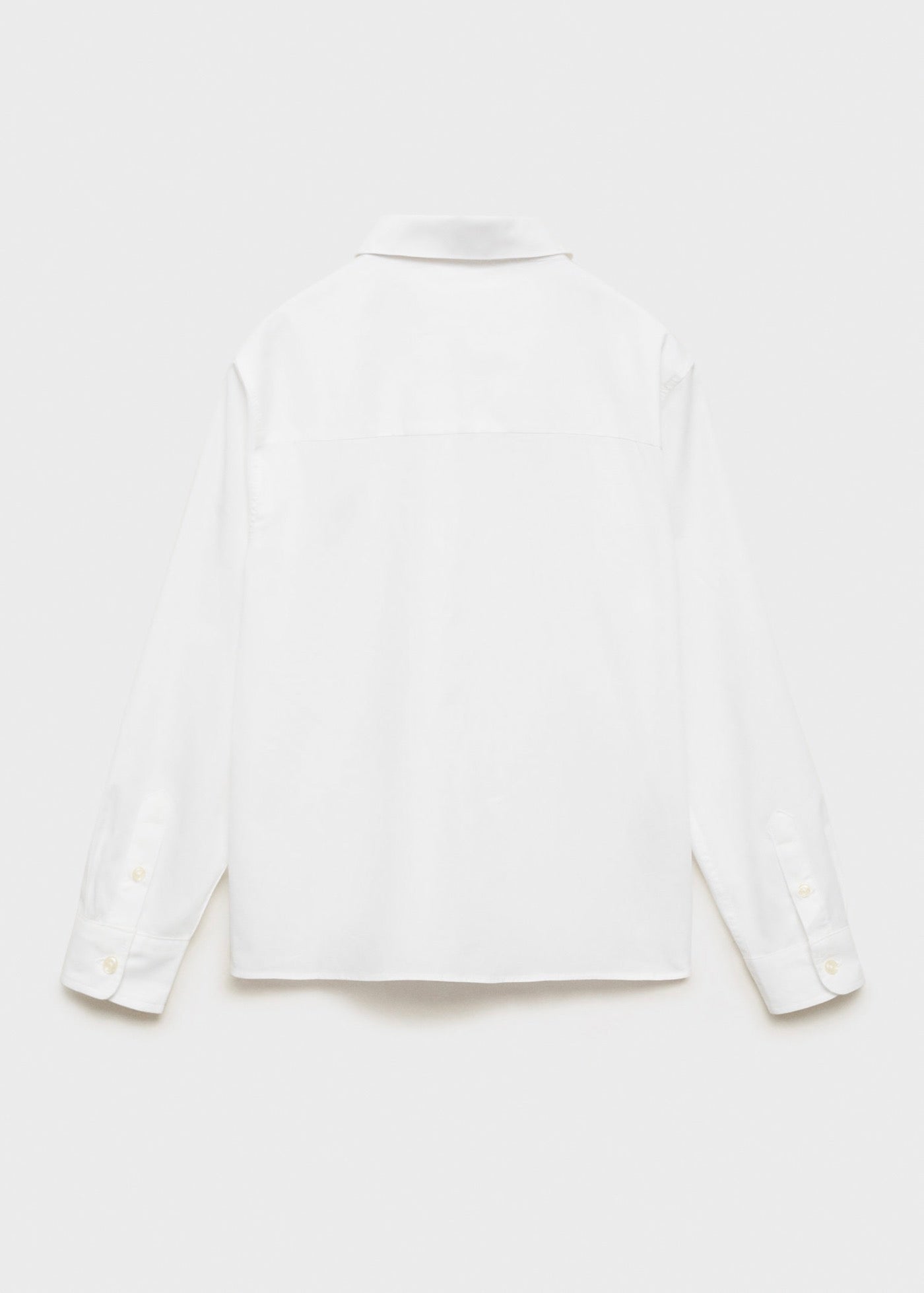 Camisa Popelin Blanco - Niño
