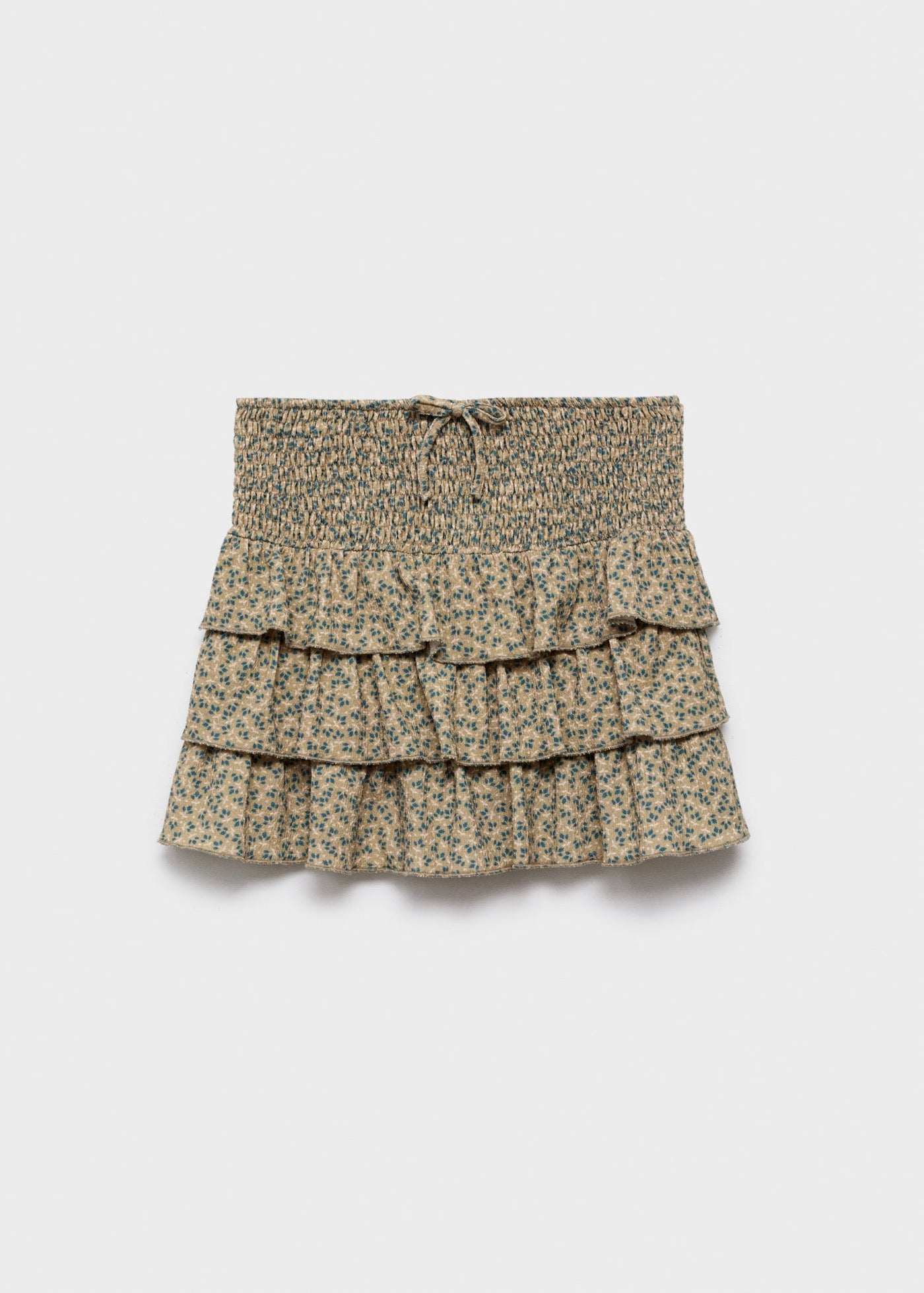 Falda Floriset Verde - Niña