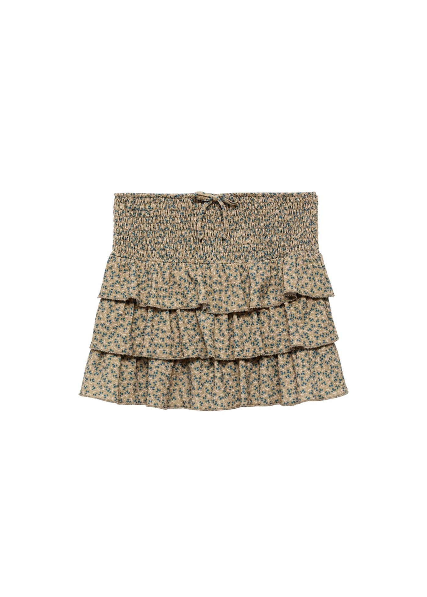 Falda Floriset Verde - Niña