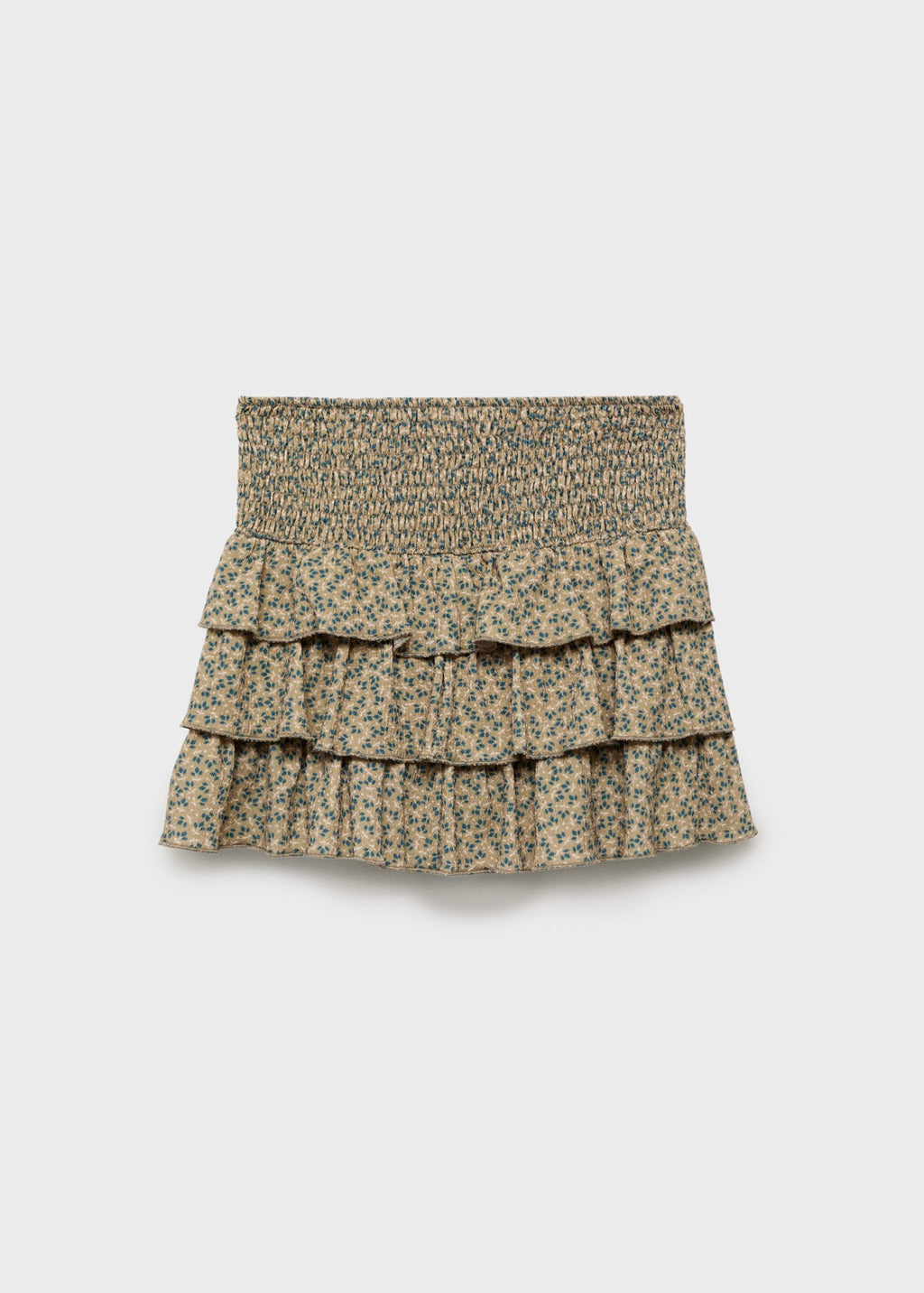 Falda Floriset Verde - Niña