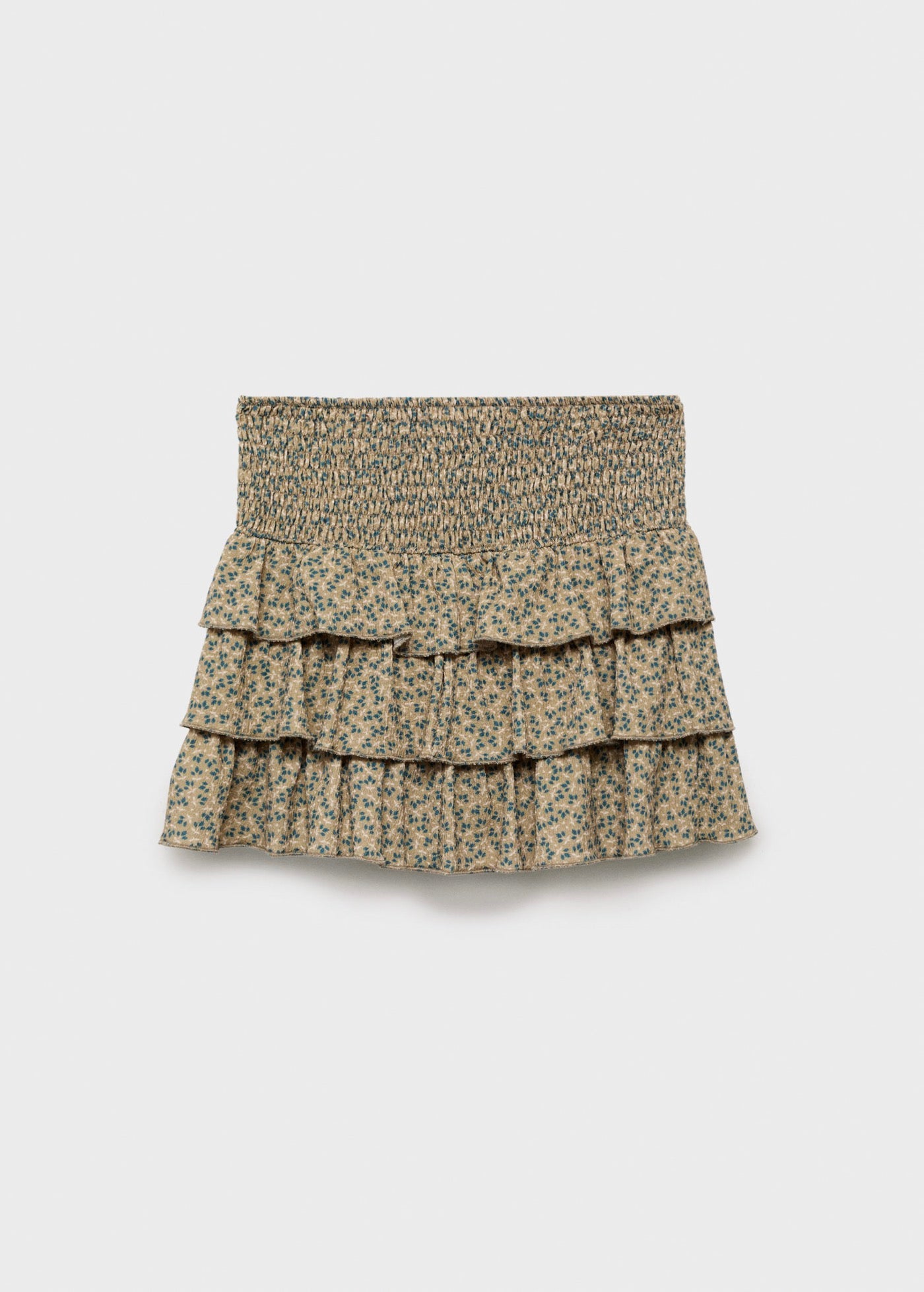 Falda Floriset Verde - Niña