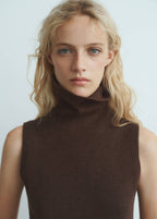 Robe Maille Col Roulé