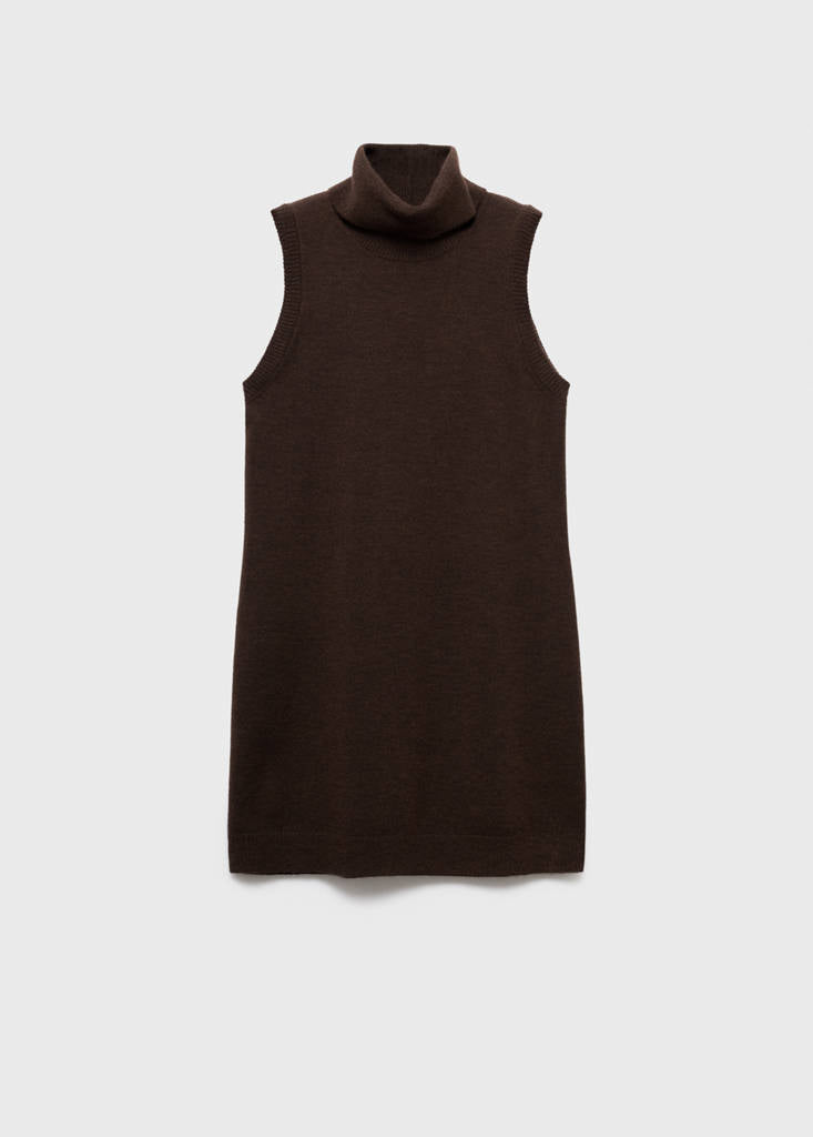 Robe Maille Col Roulé