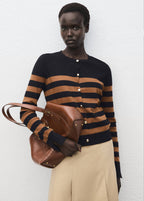 Cardigan Fendu Sur Les Poignets