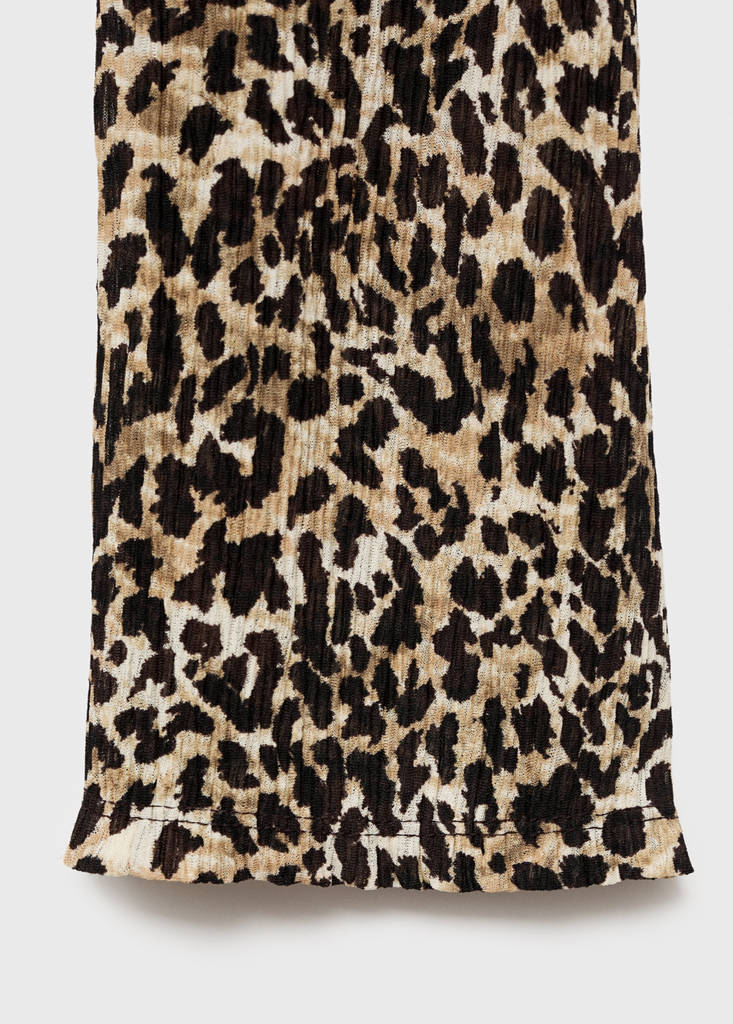 Robe Imprimée Col En V