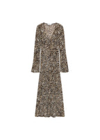 Robe Imprimée Col En V