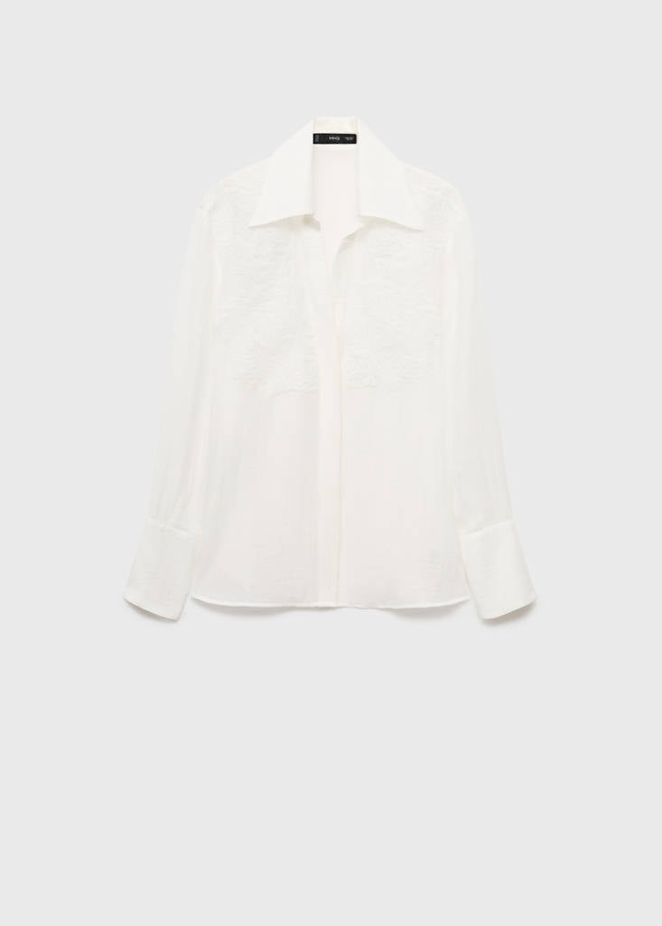 Chemise Lyocell Écussons