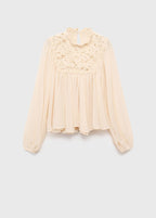 Blouse Combinée Dentelle