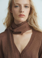Cardigan Maille Fine Foulard